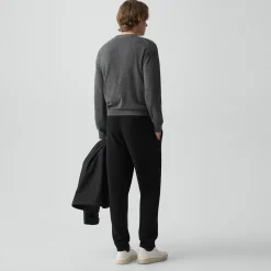Drawstring Jogger in Wool Bilen
