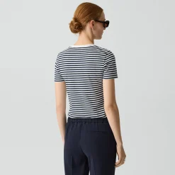 Easy Tee in Jersey Stripe