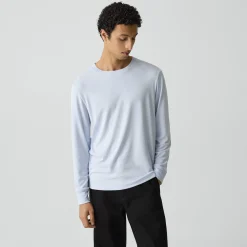 Essential Long-Sleeve Tee in Anemone Modal Jersey