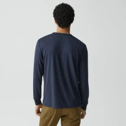 Essential Long-Sleeve Tee in Anemone Modal Jersey