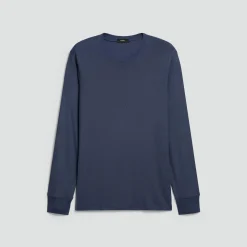 Essential Long-Sleeve Tee in Anemone Modal Jersey