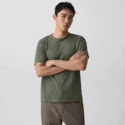 Essential Tee in Cosmos Slub Cotton