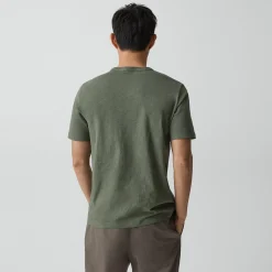 Essential Tee in Cosmos Slub Cotton