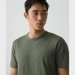 Essential Tee in Cosmos Slub Cotton