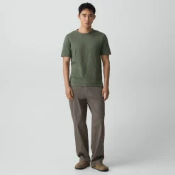 Essential Tee in Cosmos Slub Cotton
