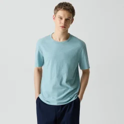Essential Tee in Cosmos Slub Cotton