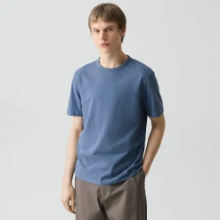 Essential Tee in Cosmos Slub Cotton