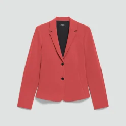 Fitted Blazer in Admiral Crepe