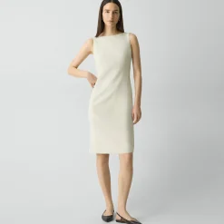 Flared Dress in Admiral Crepe