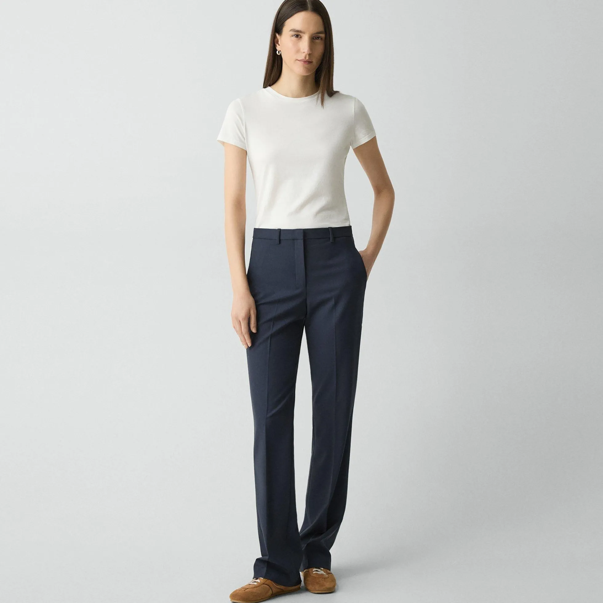 Flared Pant, 29'' in Good Wool