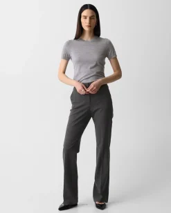 Flared Pant, 34'' in Good Wool