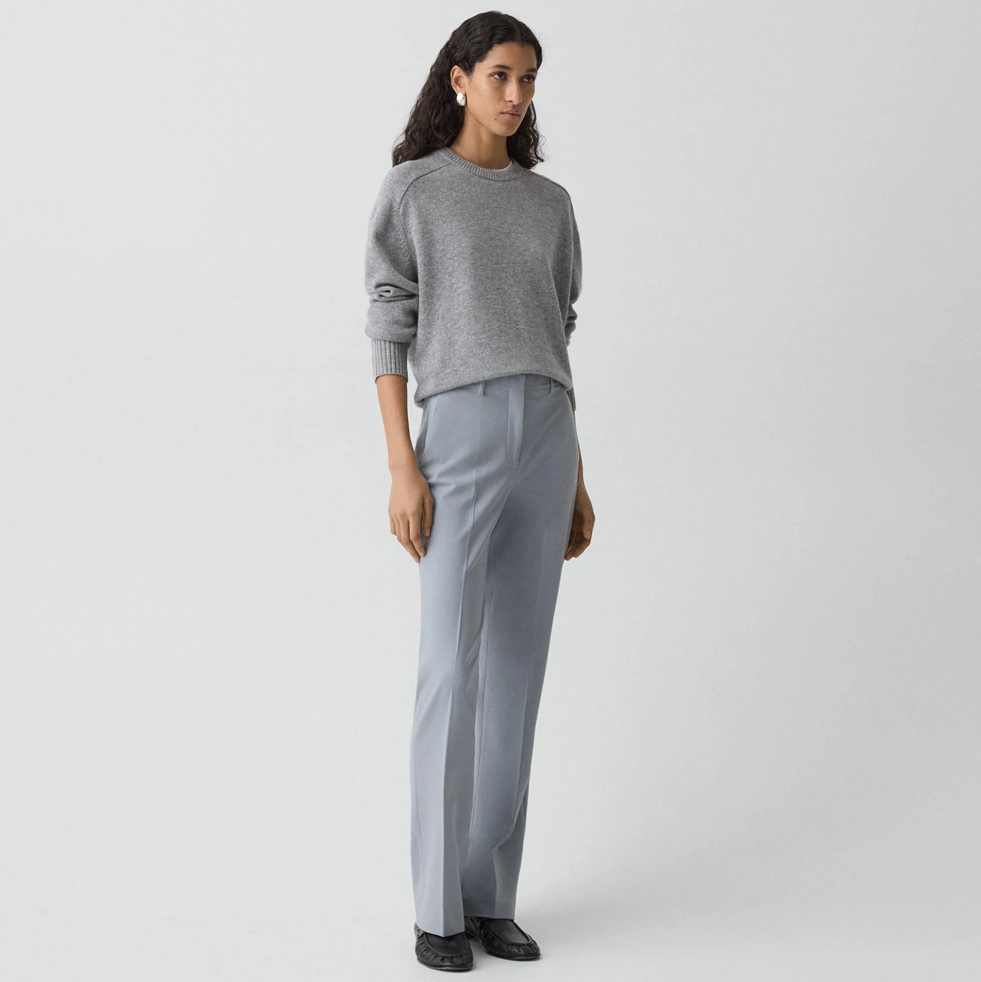 Flared Pant, 34'' in Good Wool