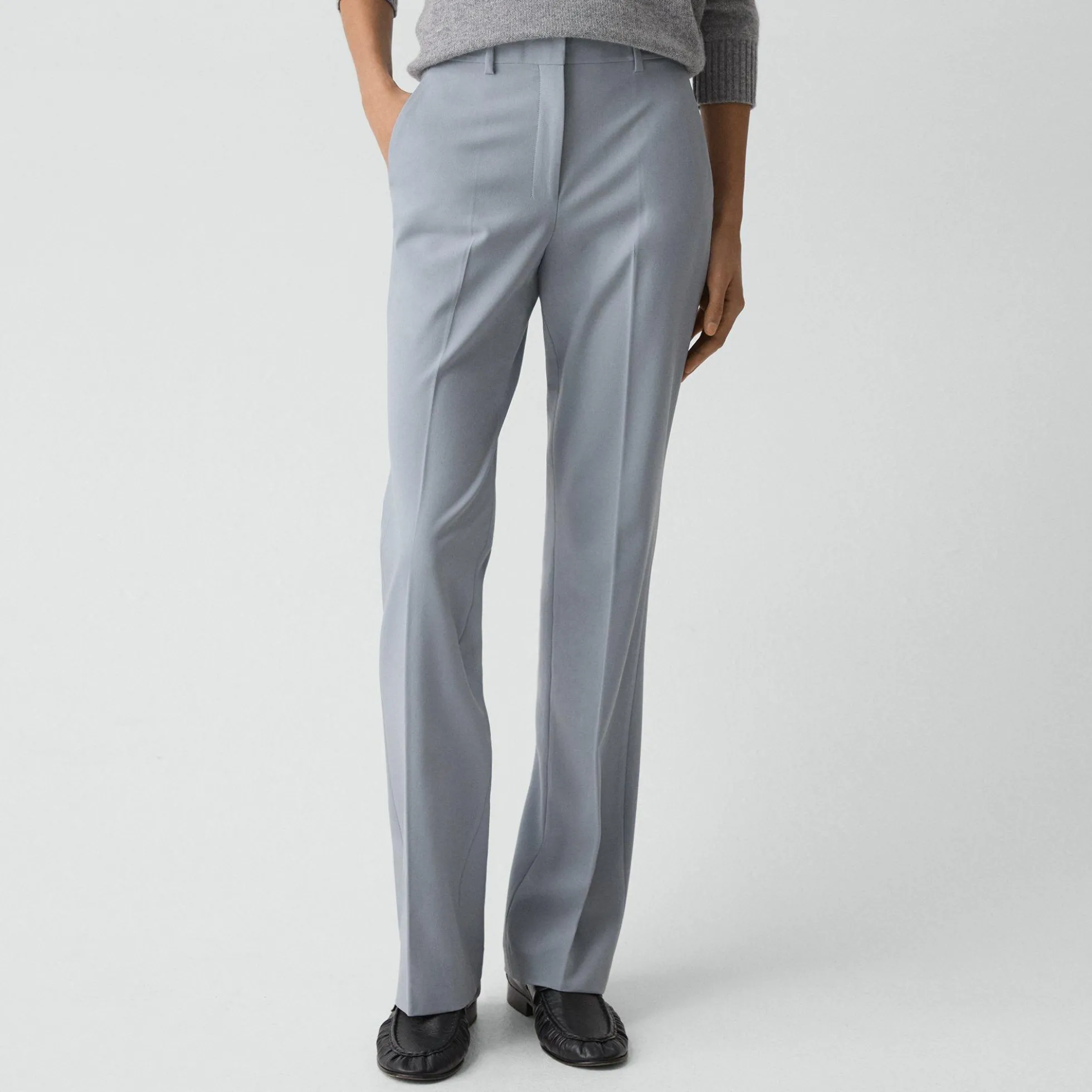 Flared Pant, 34'' in Good Wool