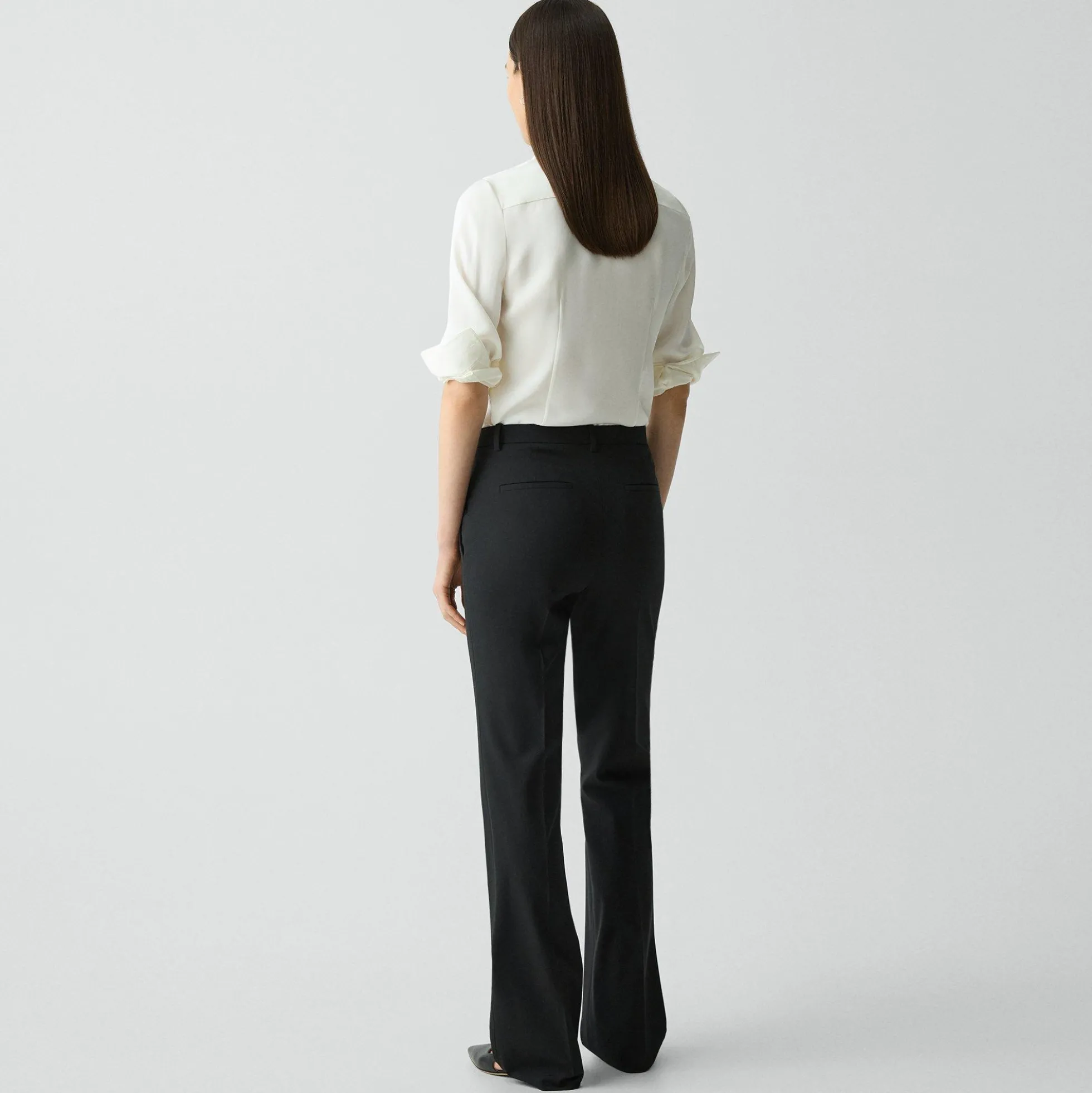 Flared Pant, 29'' in Good Wool