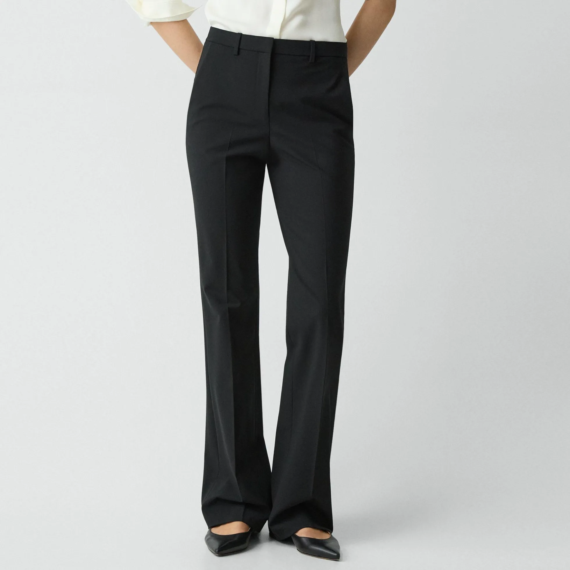 Flared Pant, 29'' in Good Wool