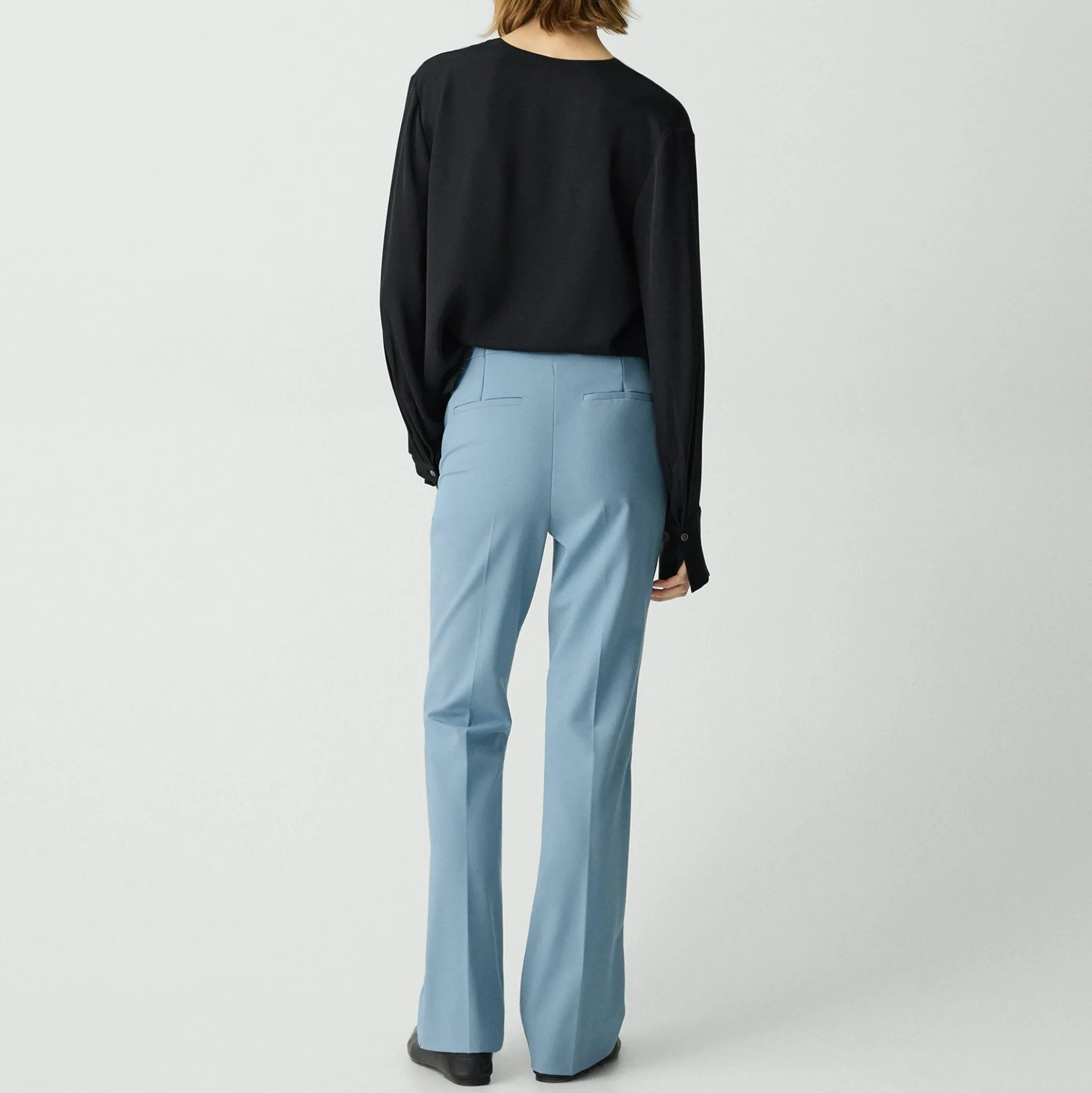 Flared Pant, 34'' in Good Wool