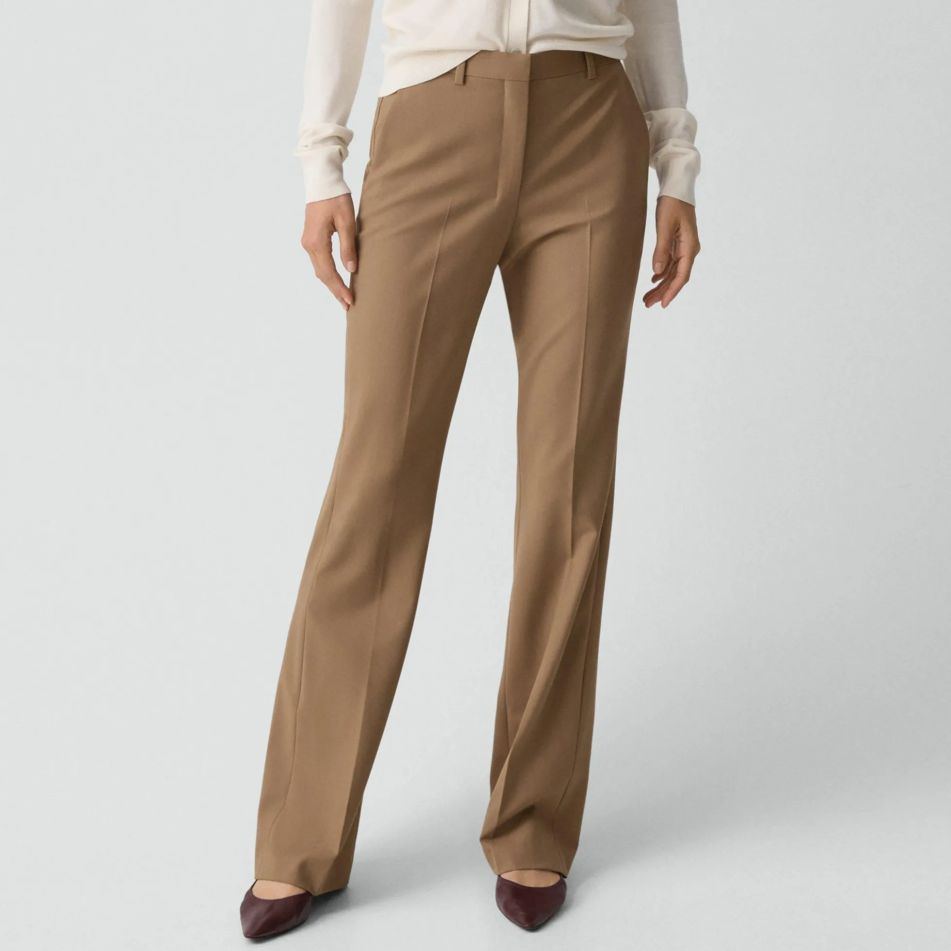 Flared Pant, 34'' in Good Wool