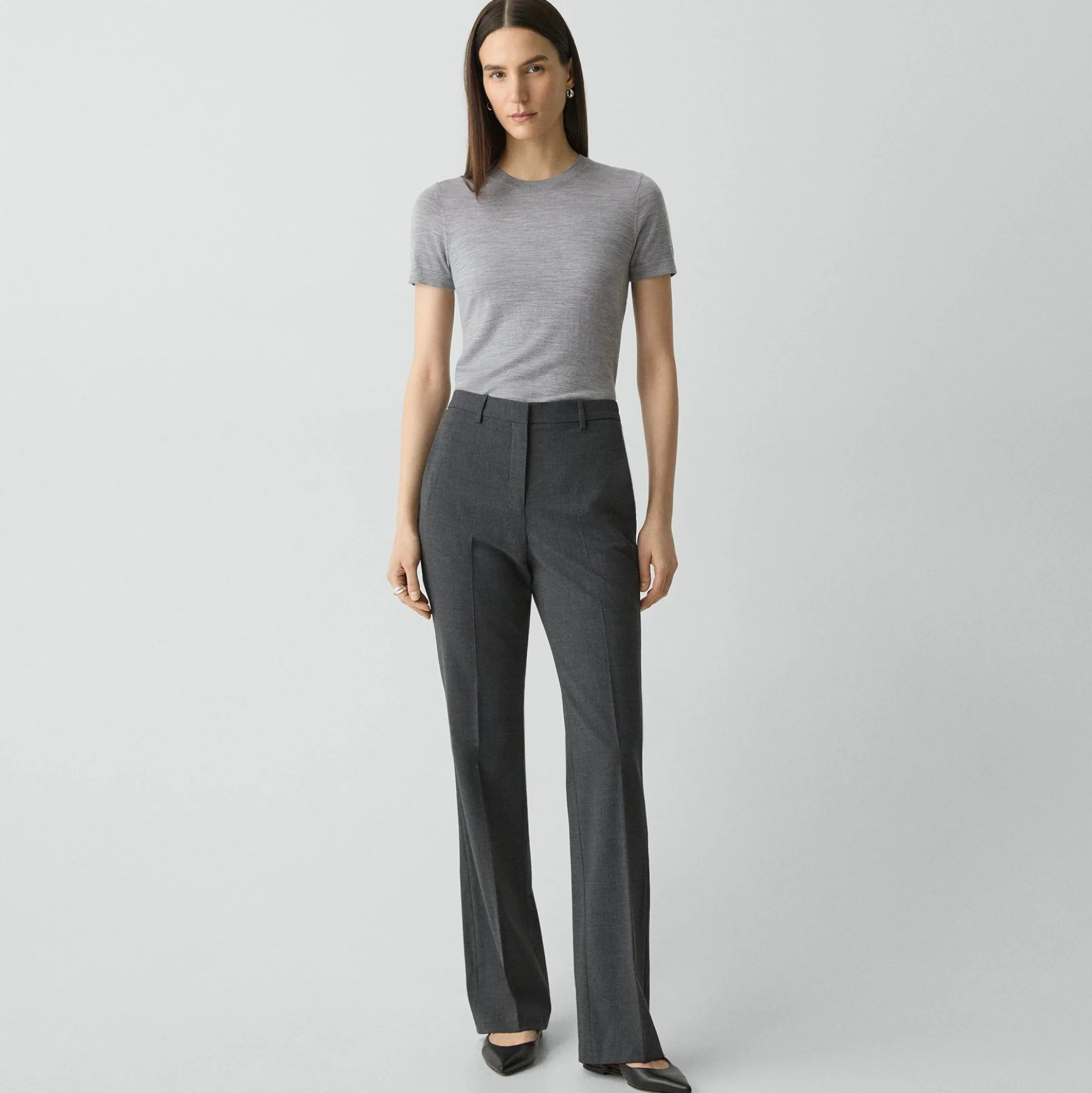 Flared Pant, 29'' in Good Wool