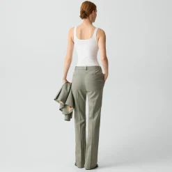 Flared Pant, 29'' in Wool Gabardine
