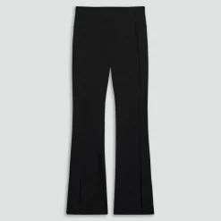 Flared Slit Legging in Motion Ponte