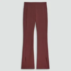 Flared Slit Legging in Motion Ponte