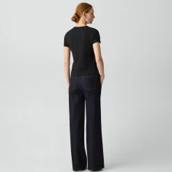 Fluid Flare Jean in Essential Denim