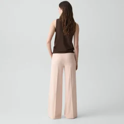 Fluid Flare Pant, 33'' in Admiral Crepe