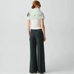 Fluid Flare Pant, 30'' in Admiral Crepe