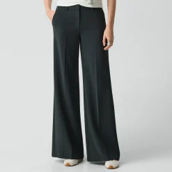 Fluid Flare Pant, 33'' in Admiral Crepe
