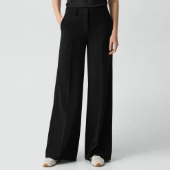 Fluid Flare Pant, 33'' in Admiral Crepe