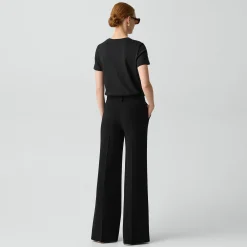 Fluid Flare Pant, 30'' in Admiral Crepe