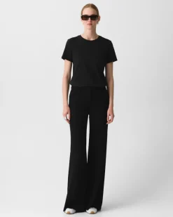 Fluid Flare Pant, 30'' in Admiral Crepe