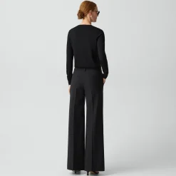 Fluid Flare Pant, 33'' in Good Wool