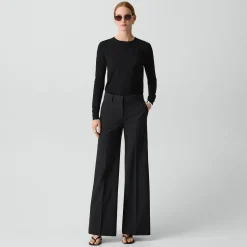 Fluid Flare Pant, 30'' in Good Wool