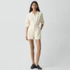 Fluid Pleat Short in Admiral Crepe