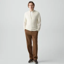 Full-Zip Cardigan in Cashmere