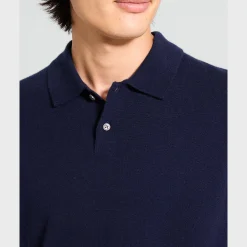 Goris Long-Sleeve Polo Shirt in Cashmere
