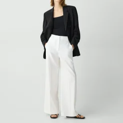 High-Waist Wide-Leg Pant in Good Linen