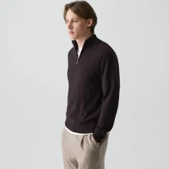 Hilles Quarter-Zip Sweater in Cashmere