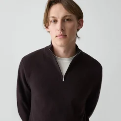 Hilles Quarter-Zip Sweater in Cashmere