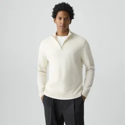 Hilles Quarter-Zip Sweater in Cashmere