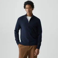 Hilles Quarter-Zip Sweater in Cashmere