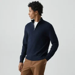 Hilles Quarter-Zip Sweater in Cashmere