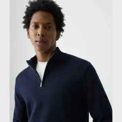 Hilles Quarter-Zip Sweater in Cashmere