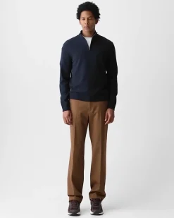 Hilles Quarter-Zip Sweater in Cashmere
