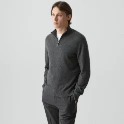 Hilles Quarter-Zip Sweater in Cashmere