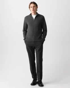 Hilles Quarter-Zip Sweater in Cashmere