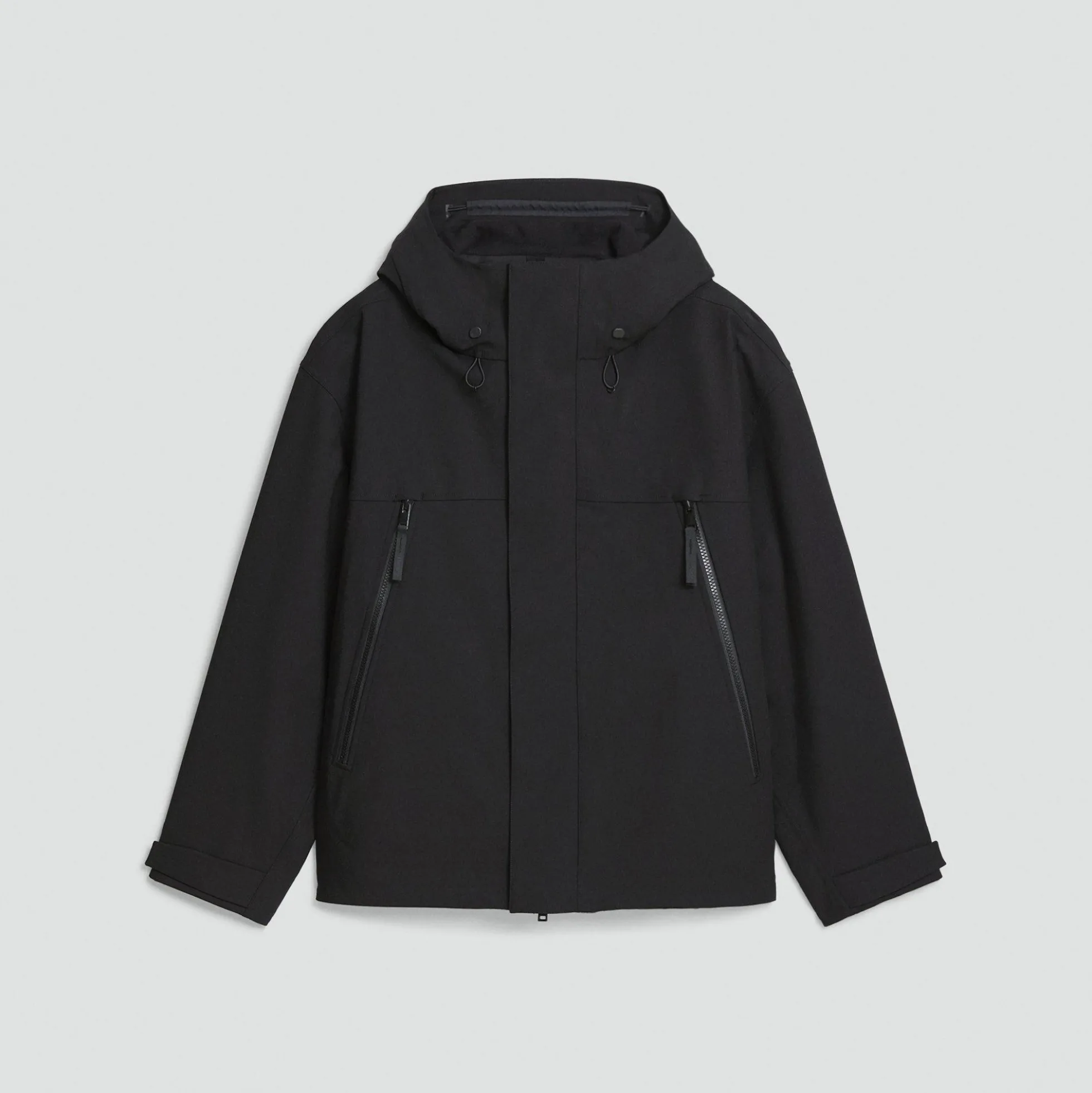 Hooded Jacket in Outer Shell