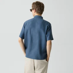 Irving Short-Sleeve Shirt in Relaxed Linen