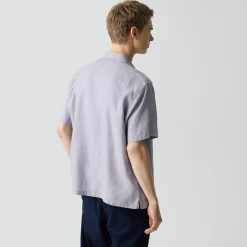 Irving Short-Sleeve Shirt in Relaxed Linen